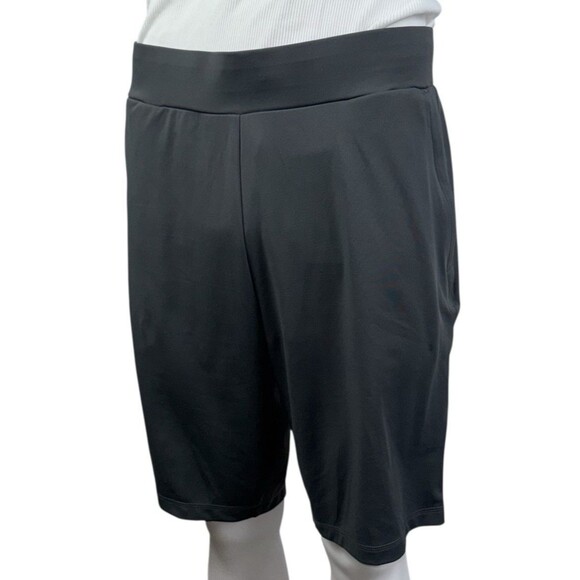 32 Degrees Athletic Shorts Flat Front Zippered Pockets Mens Size Large Gray New - Picture 1 of 7